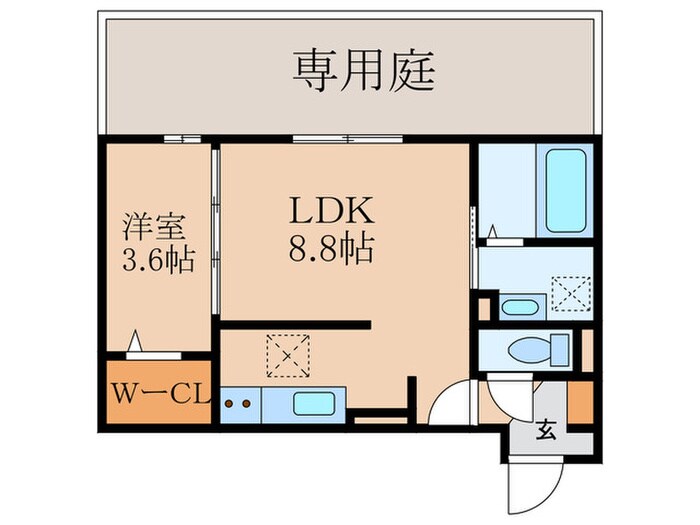 間取り図 Brillia Twin Stage B棟