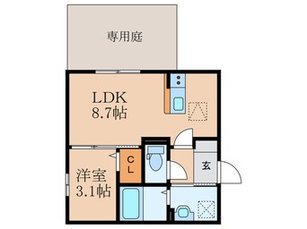 間取図 Brillia Twin Stage B棟