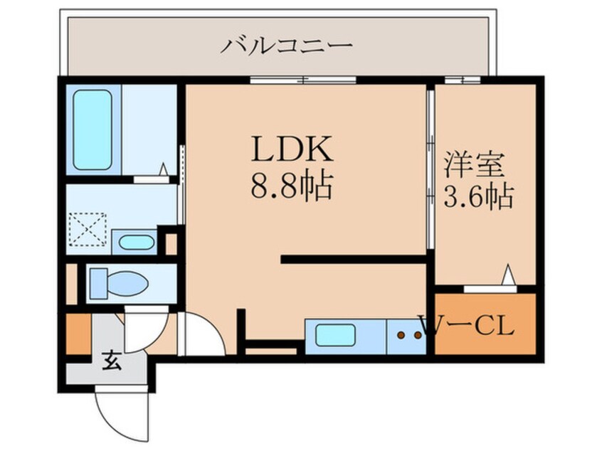 間取図 Brillia Twin Stage B棟