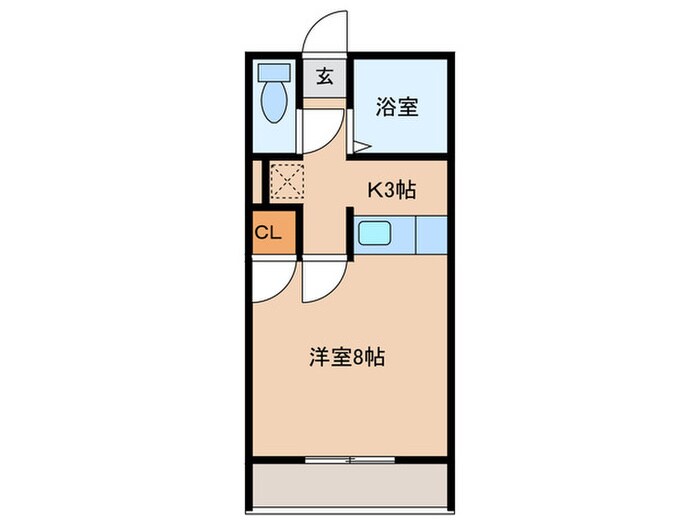 間取り図 リヴェール荒田