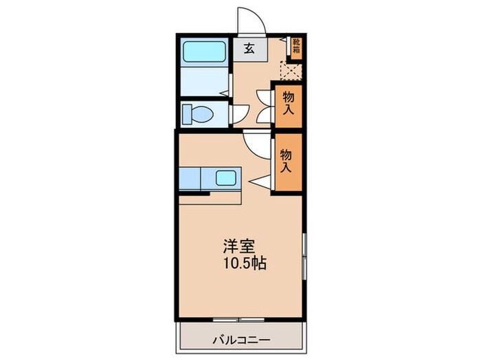 間取り図 リヴェール荒田