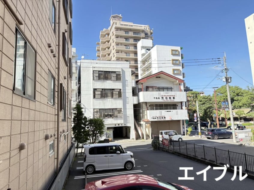 室内からの展望 リヴェール荒田