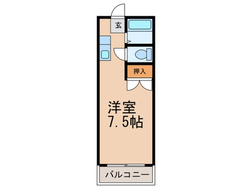 間取図 レジデンス行徳