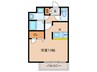 ﾋﾟｭｱﾄﾞ-ﾑｴｽﾄ-ﾚ姪浜(907) 1Kの間取り