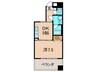 フォレストビュー 1DKの間取り