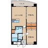 Ｅ．ＰＯＰＵＬＡＲ Ⅱ 2LDKの間取り