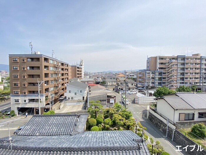 室内からの展望 アロービル