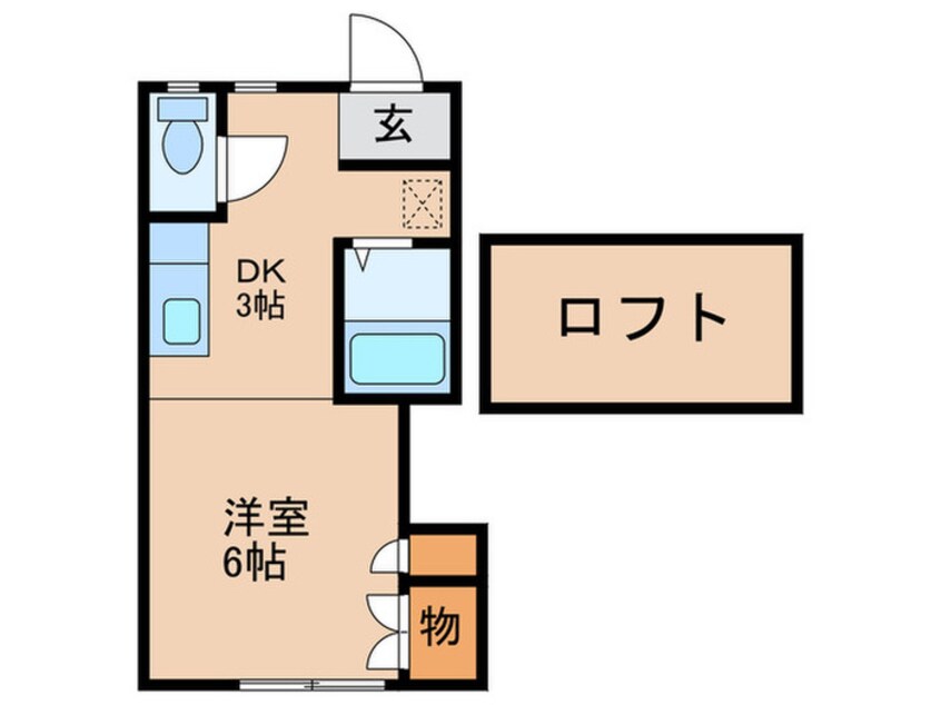 間取図 シティベール浅川台