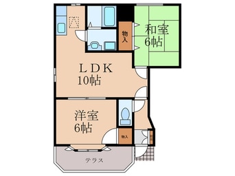 間取図 グリシーナKF