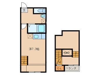 間取図 ＭＡＩＳＯＮＥＴＩＣ　ＡＰＥＸ