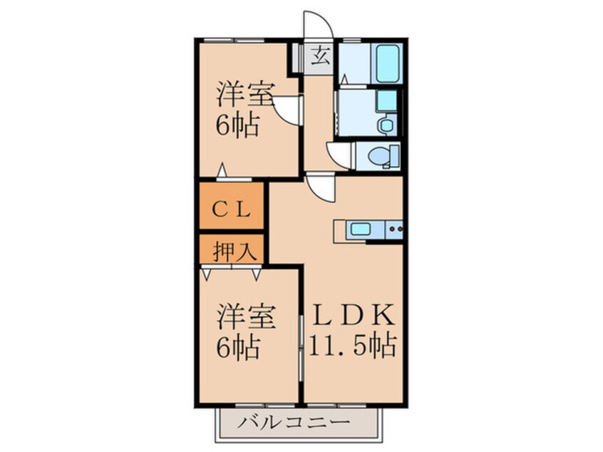 間取図 レトア