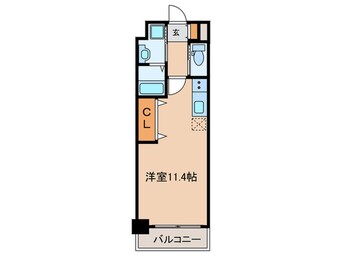 間取図 ERUZA　GLANZ黄金