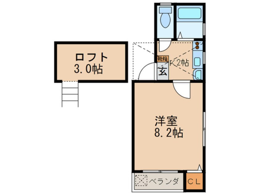 間取図 マーベラス博多