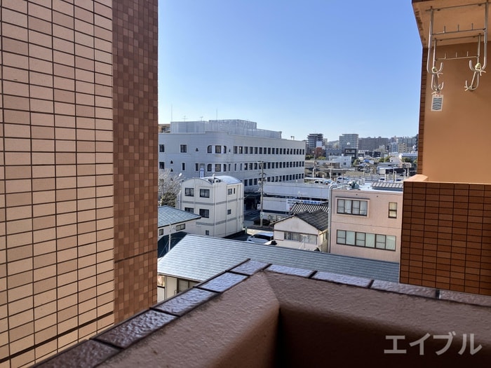 室内からの展望 タウンコート荒田