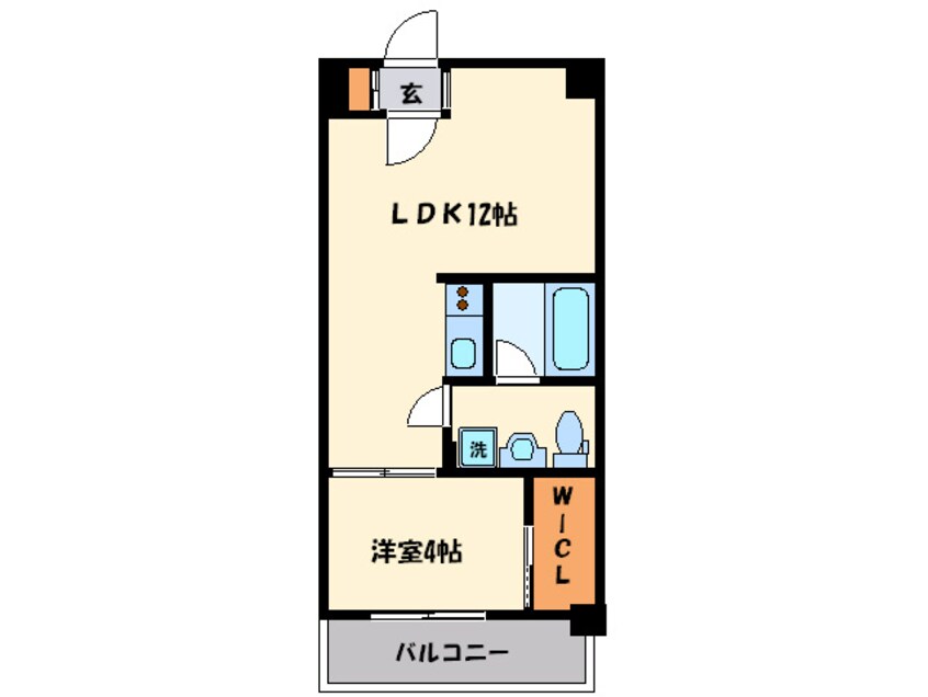 間取図 アイセレブ箱崎駅前(702)