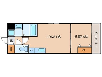 間取図 Alivis南福岡South
