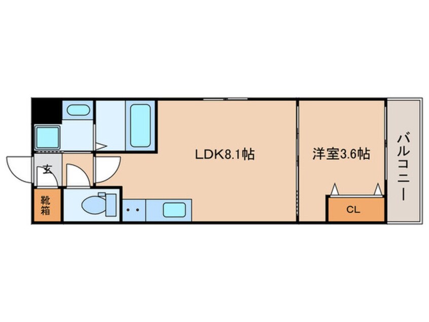 間取図 Alivis南福岡South