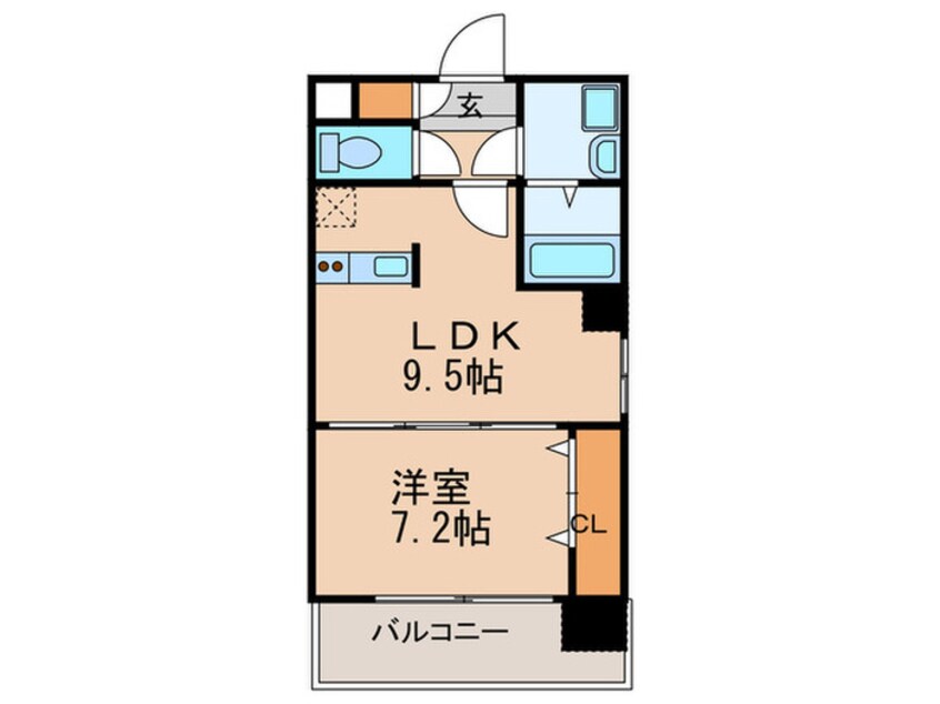 間取図 リファレンス東公園