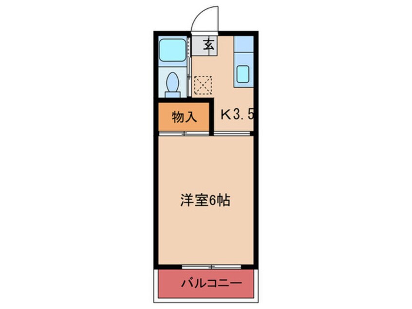 間取図 福井コーポ