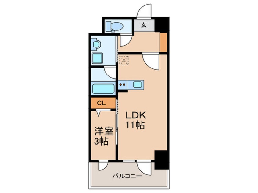 間取図 First博多駅前ビル