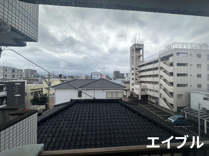 室内からの展望 レインボー上荒田