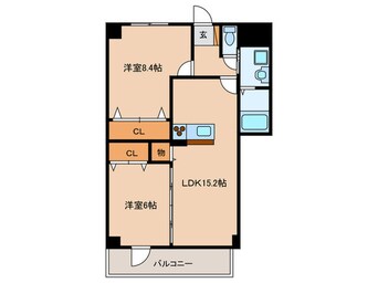 間取図 フェリセ ステージ梅光園