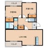 プレステージタカラＴ 2LDKの間取り