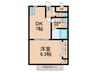 サニ－紫原Ⅱ 1DKの間取り