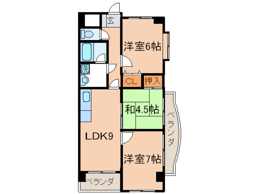 間取図 エルフフォレスト