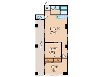 間取図 アンジェロポストⅥ
