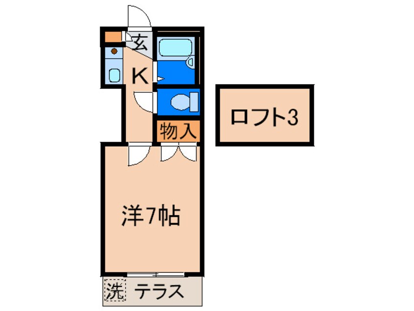 間取図 レオパレス21皇后崎