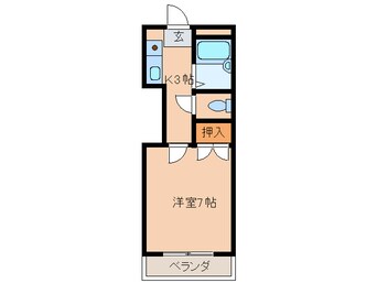 間取図 レオパレス21皇后崎