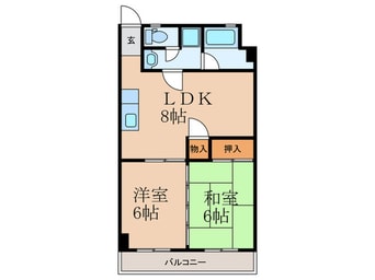間取図 TAISHOKAN　XIV