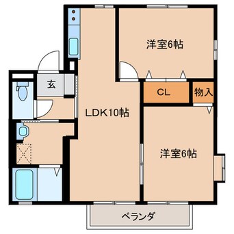 間取図 ヴィラージュＩ棟