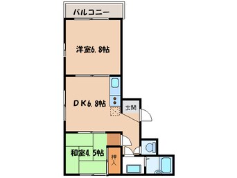 間取図 藤崎カステリア