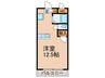 ウッドハウス 1Rの間取り