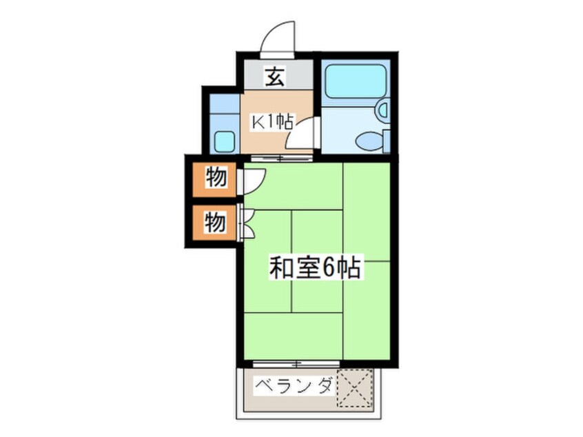 間取図 ６３ビル