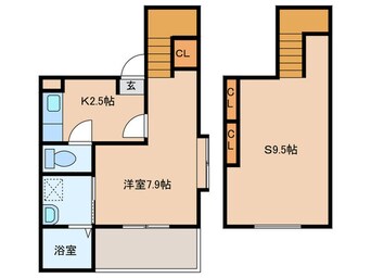 間取図 フレア鴨池