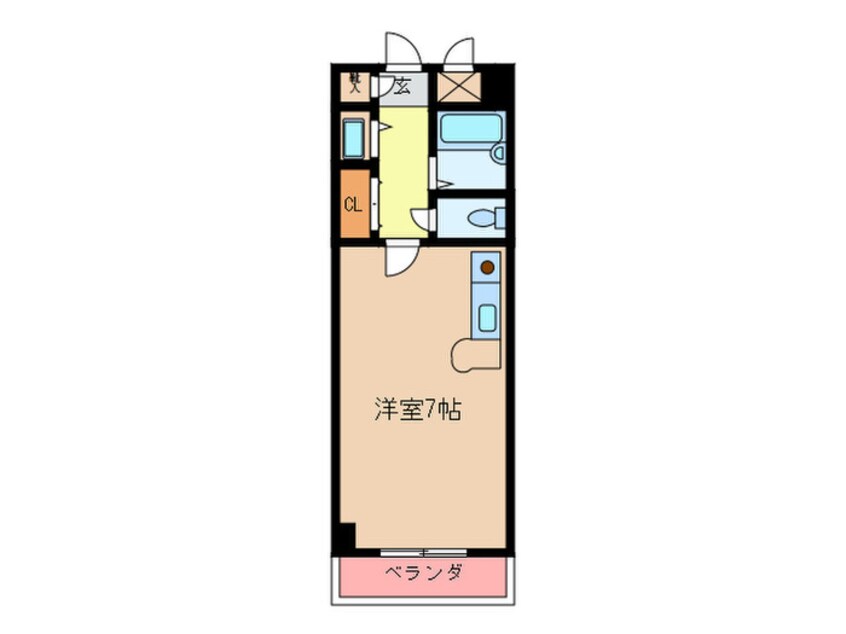 間取図 プレクラスニー和白