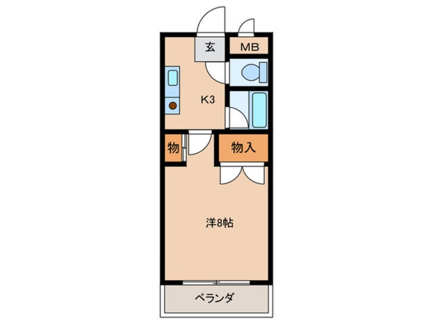 間取図 シティルーム境川