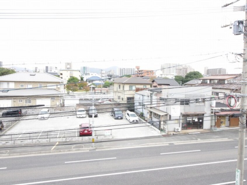 室内からの展望 シティルーム境川