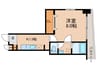 フォルシュ加治屋 1Kの間取り