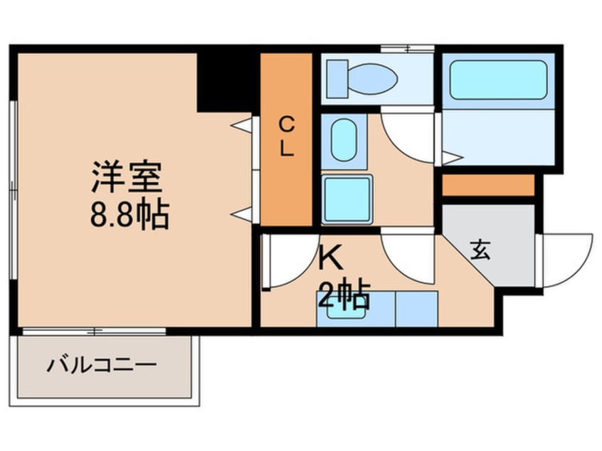 間取図 フォルシュ加治屋