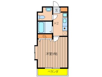 間取図 プレアール県庁前