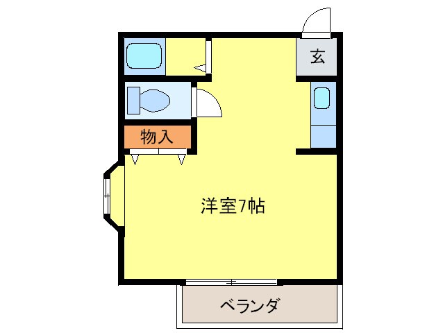 間取り図 オーシャンハイツ春日