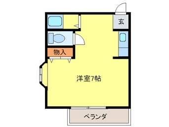 間取図 オーシャンハイツ春日