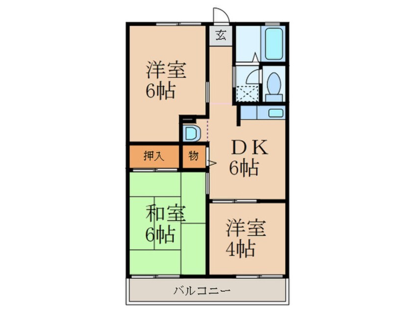 間取図 コスモス