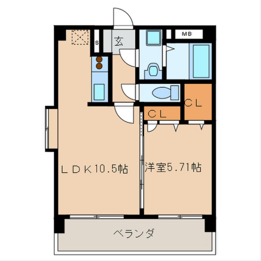 間取図 グリーンヒルズ観世