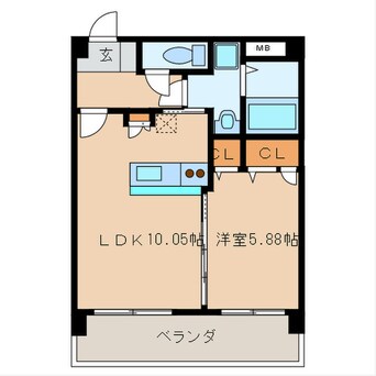 間取図 グリーンヒルズ観世