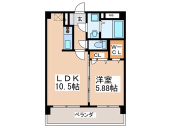 間取図 グリーンヒルズ観世